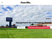 Tablet Screenshot of farm-rite.com